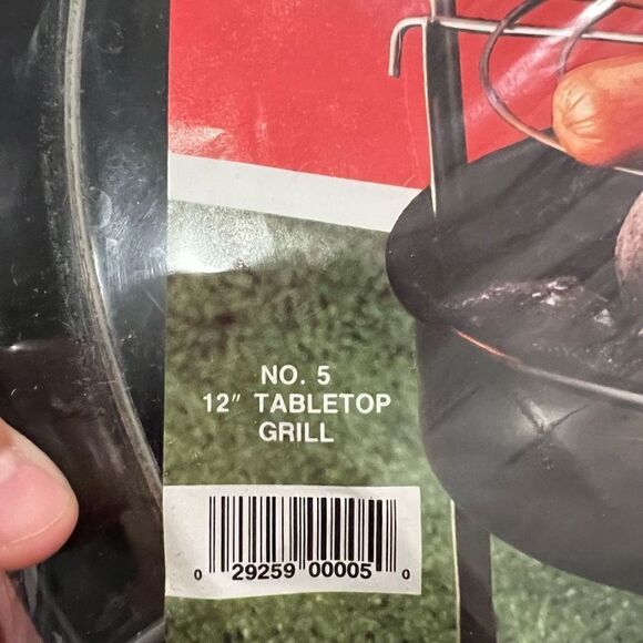 MarshAllan Industries Charcoal Tabletop Bar-B-Q-Grill - Picture 2 of 7